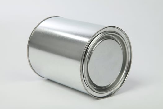 metal (tin) of the bank on a white background
