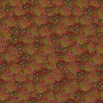 Seamless pattern made of impatiens flowers. It's composable like tiles without visible connecting line between parts