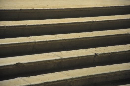 Venice marble staircase by night