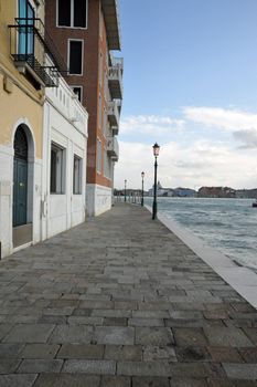 Quay along south side of Dorsoduro, Venice