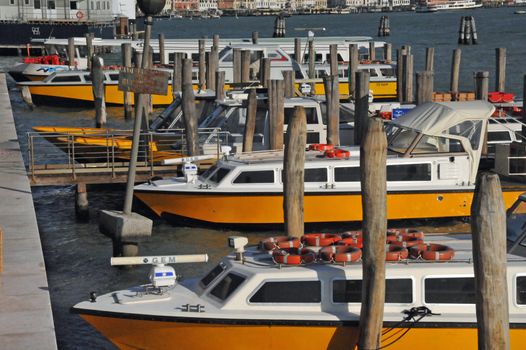 Boats in Venice