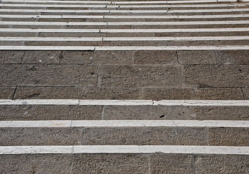 Striped steps
