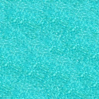 Crystal Blue Swimming Pool Water Seamless Pattern - this image can be composed like tiles endlessly without visible lines between parts