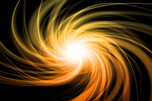 A Mysterious Swirl Ghost Lights Abstract Background