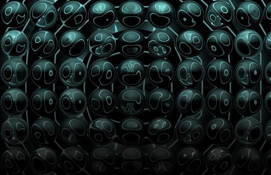 Blue Futuristic Abstract Background as a Art