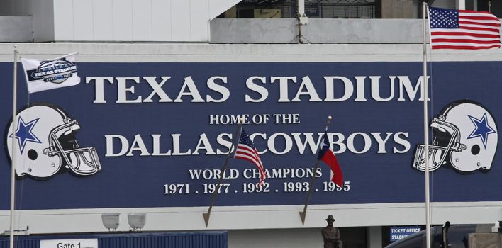 DALLAS - NOV 14: Taken at Texas Stadium in Irving, TX on Friday, November 14, 2008.  Last season Cowboys will play in Texas Stadium.
