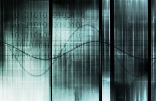 Internet World Wide Web Abstract Tech Background