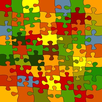 Puzzle background