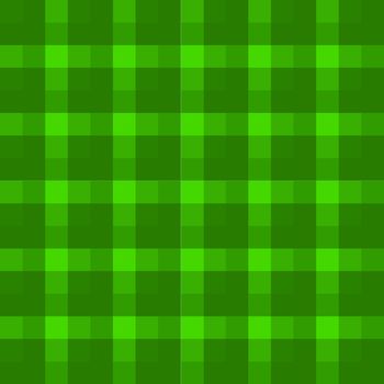 Green mosaic template