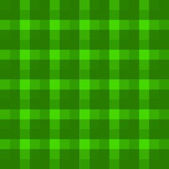 Green mosaic template