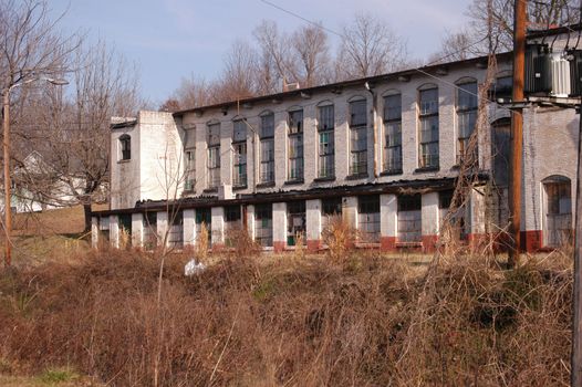                                 An old factory lost to outscourcing