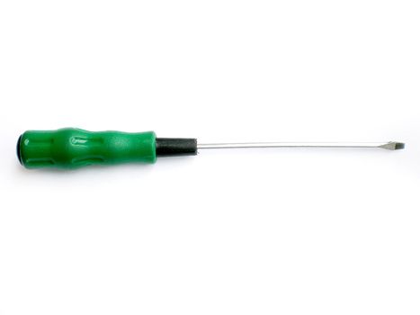 screwdriver on white background