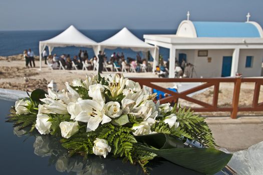 Wedding Ceremony at Cape Greko in Cyprus.