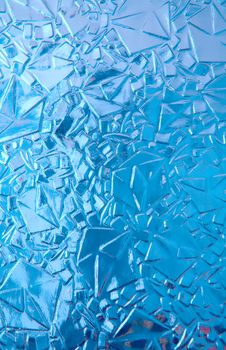 transparent cool blue ice, texture, background