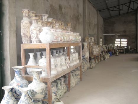 Ceramic Factory Ha Long city Vietnam 25 Octber 2008