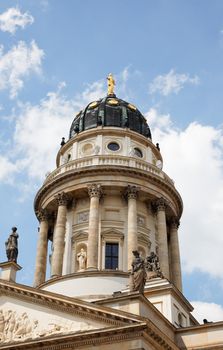 Church in Gendarmenmarkt square, Berlin Germany
