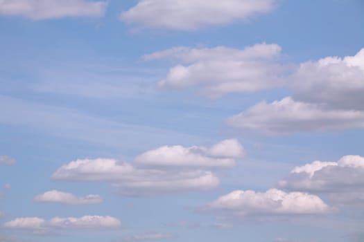 Blue Sky and Clouds, Atmospheric Phenomena, Background