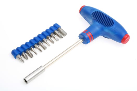 Screwdriver and Kit Bits, Instrument for Functioning(working)