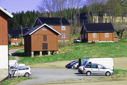 The Norwegian settlement near Oslo taken on summer 2010