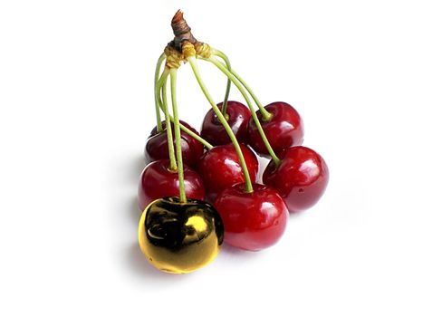 unique cherry being different from the group