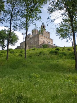 church in Tsarevets fortress Veliko Turnovo Bulgaria