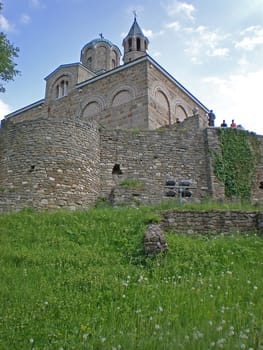 church in Tsarevets fortress Veliko Turnovo Bulgaria