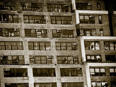 building, windows, sepia, texture, nyc, new york city,