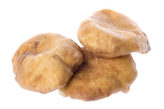 Isolated image of Malaysian fried pastries, usually eaten in the morning for breakfast.