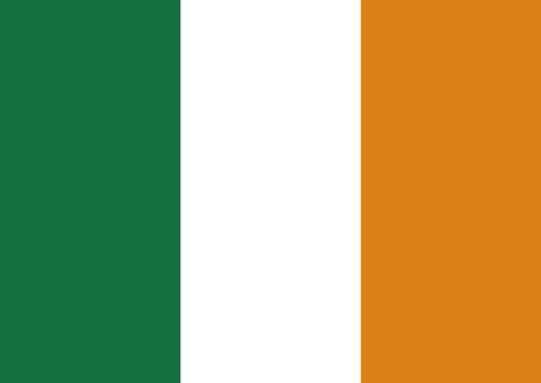 Illustration of a Ireland Flag