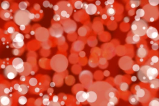 Red Christmas Light Background Intentionally Blurry for Background Use