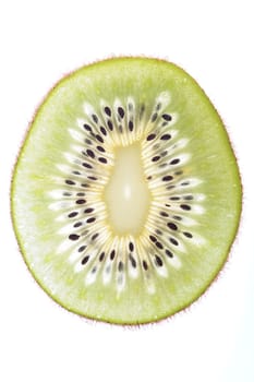 exotic fruit, kiwi, transparent cut