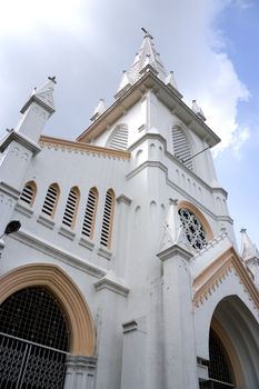 Image of an old church in Malaysia.