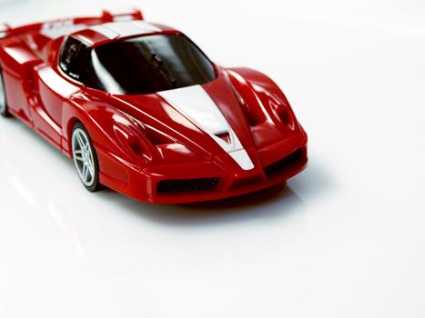 sport red car