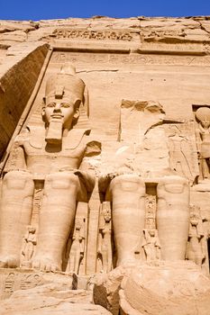 The Great Temple of Abu Simbell, Egypt
