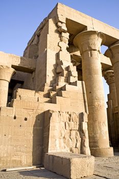 Image of the Temple of Kom Ombo, Egypt.
