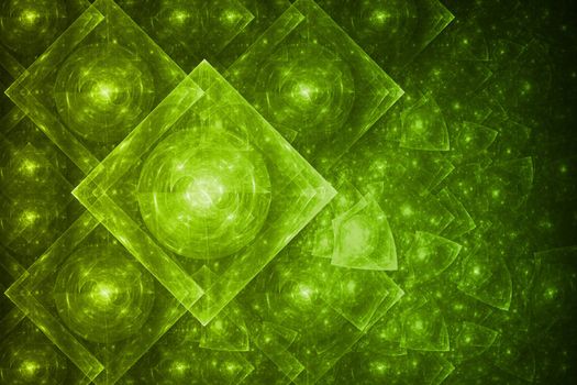 Bright Crystal Glowing Formation Abstract Background Wallpaper