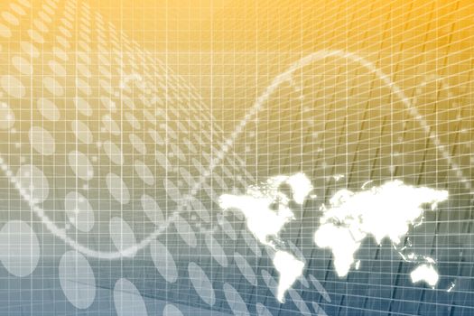 A Global Business Abstract Background Pattern Texture