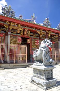 Image of a Chinese temple in Malaysia.