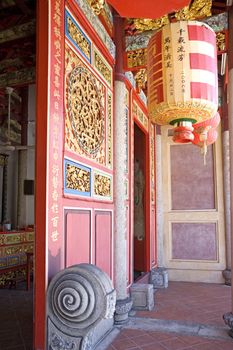 Image of entrance to a Chinese temple in Malaysia.