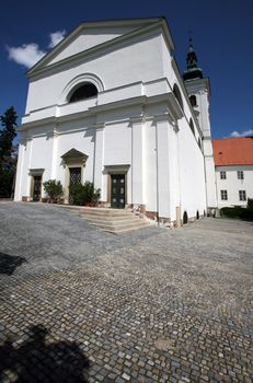 Church of Virgin Mary birth in Vranov near Brno