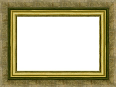 a picture frame on a white
