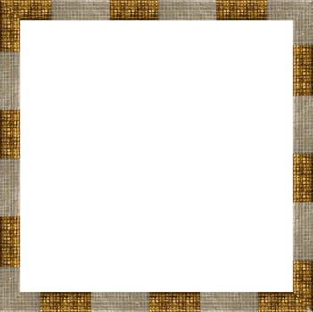 a picture frame on a white