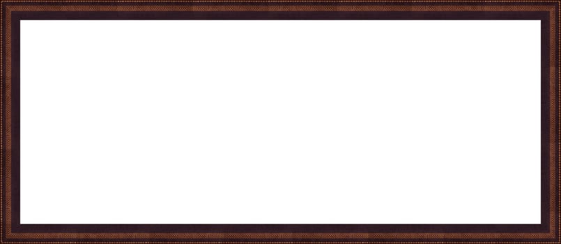 a picture frame on a white