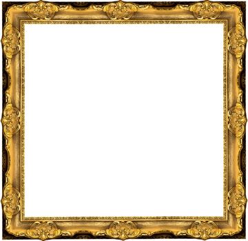 a picture frame on a white