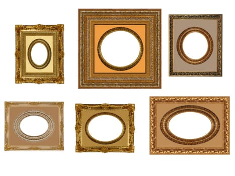 a picture frame on a white