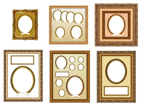 a picture frame on a white