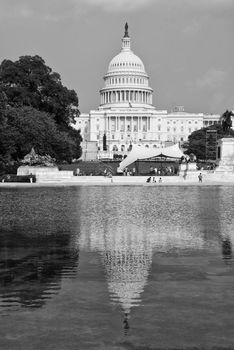 Park near the Capitol in Washington, DC