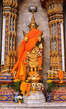 Standing Buddha in Wat Don Mueng temple, Bangkok