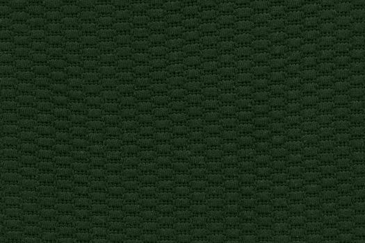 Dark green lycra sample.