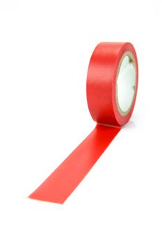 Electrical tape isolated against a white background